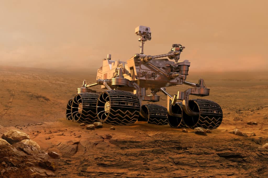 top artificial intelligence companies - NASA uses cognitive AI for Mars Rover