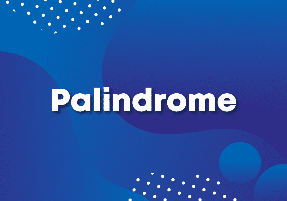 Palindrome in Python