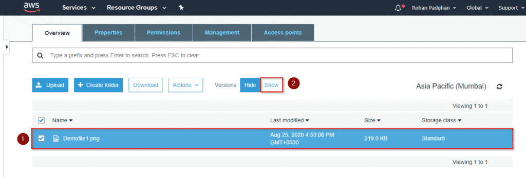 S3 Versioning - Amazon S3 Tutorial - Great Learning