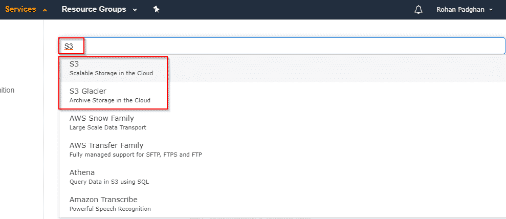 1 - AWS Management Console - Great Learning