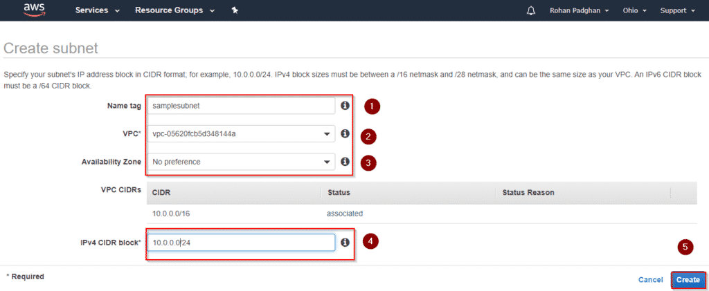 Step 3 - AWS VPC - Great Learning