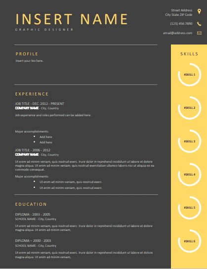 Resume Template