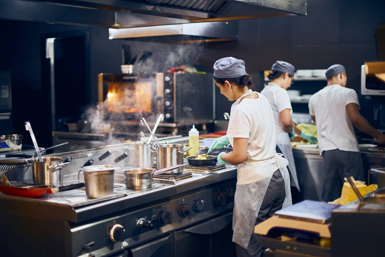 Home chef preparing meals in the kitchen