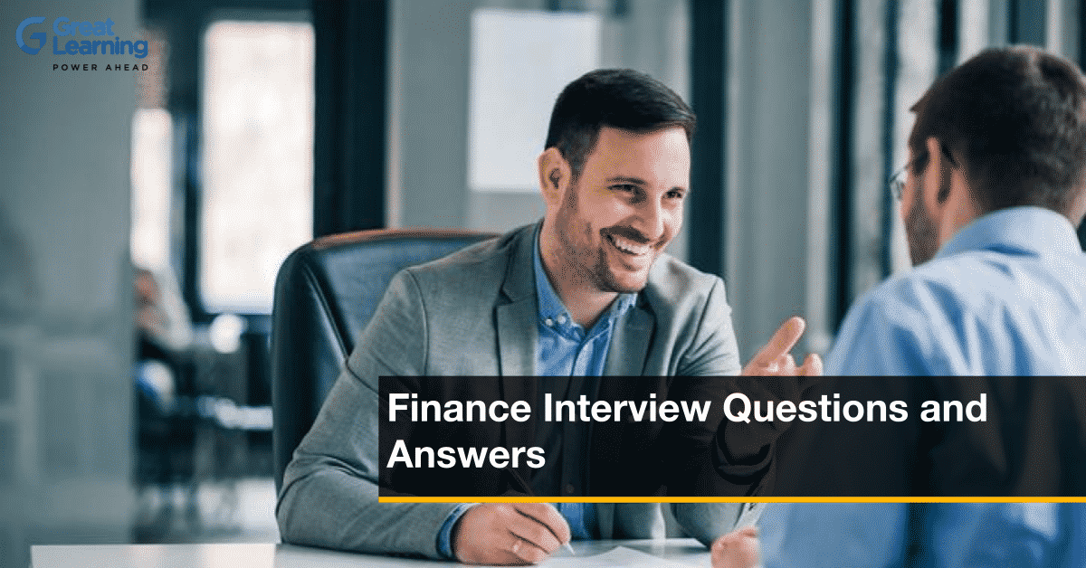 finance interview questions