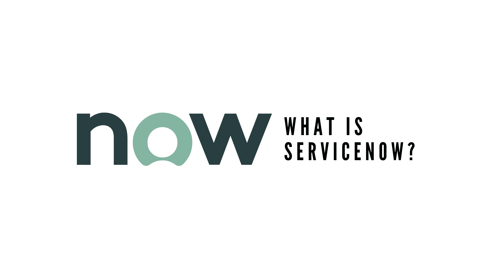 what is servicenow?