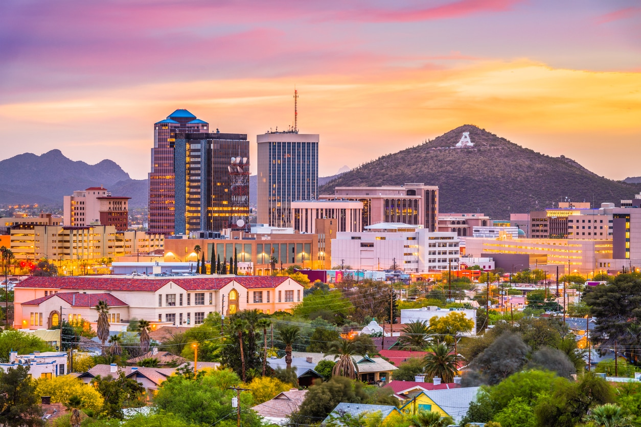 Tucson, Arizona, USA Skyline