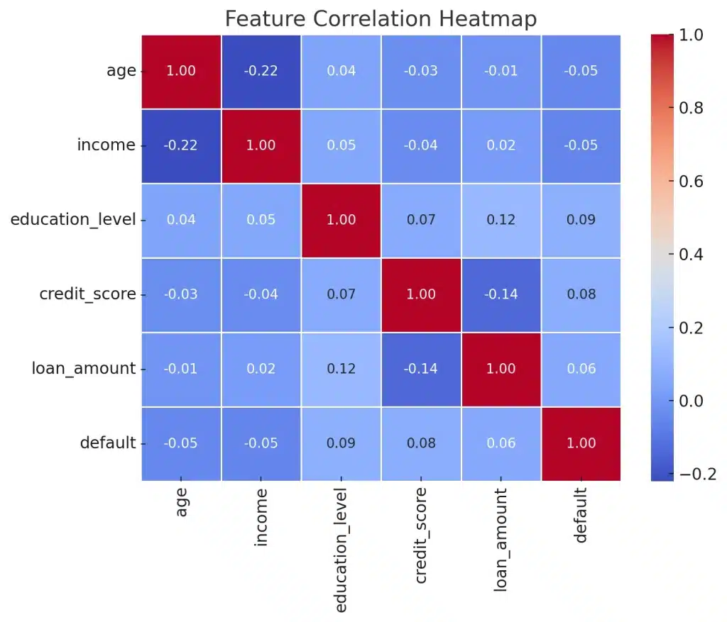 Feature Correlation Heatmap