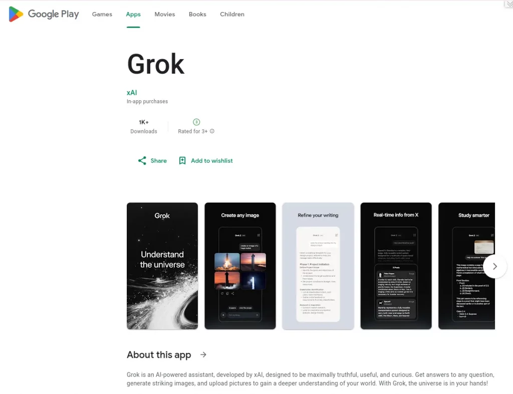 Grok 3 Mobile App